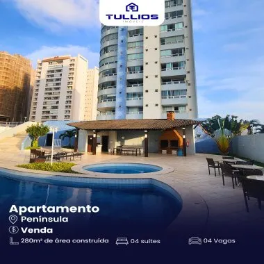 Apartamento de Alto Padrão com Vista Eterna para o Mar – Península Apartamento de Alto Padrão com Vista Eterna para o Mar – Península