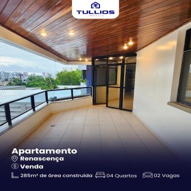  Amplo Apartamento à Venda no Renascença II – Conforto e Exclusividade