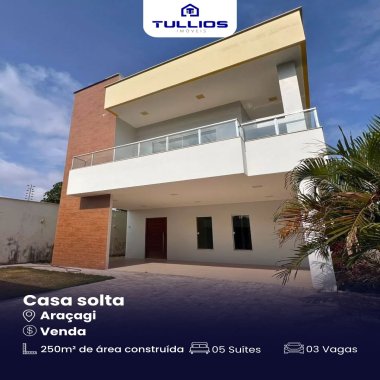 Casa Duplex à Venda no Araçagy – Lado Praia