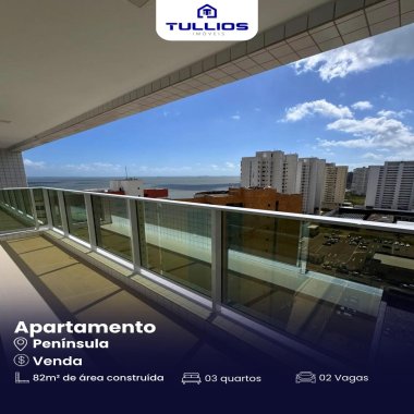 SEU NOVO LAR NA PENÍNSULA — ELEGÂNCIA, CONFORTO E VISTA DESLUMBRANTE!
