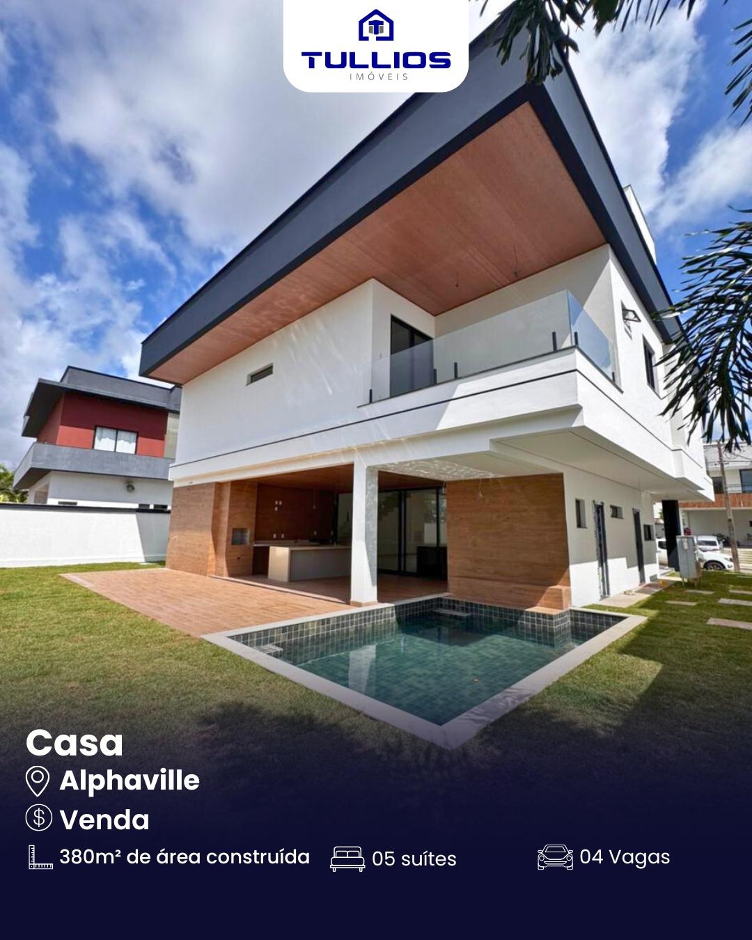 Casa à venda no Alphaville – Alto padrão, sofisticação e lazer completo!