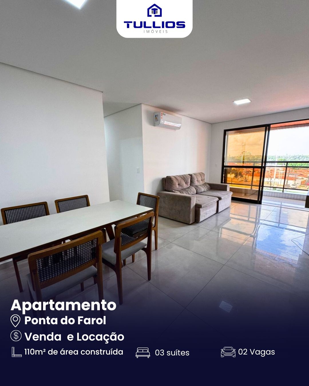  Exclusividade e sofisticação na Ponta do Farol!