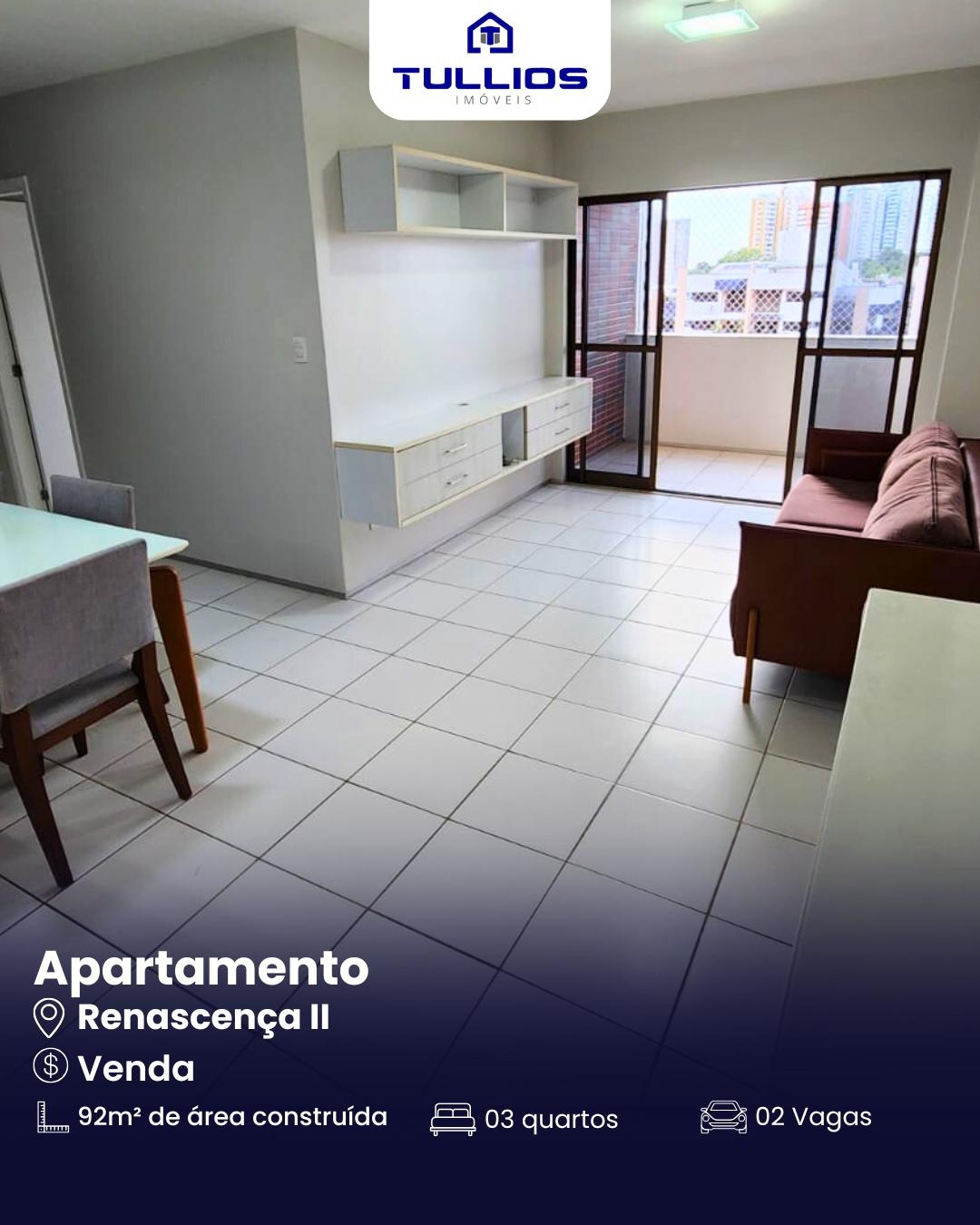 O apartamento perfeito para viver bem no Renascença II