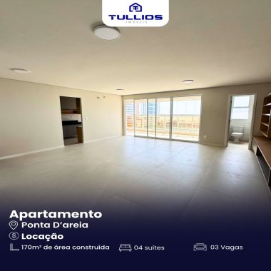 Apartamento para Locação – Ponta D’Areia | Vista Mar