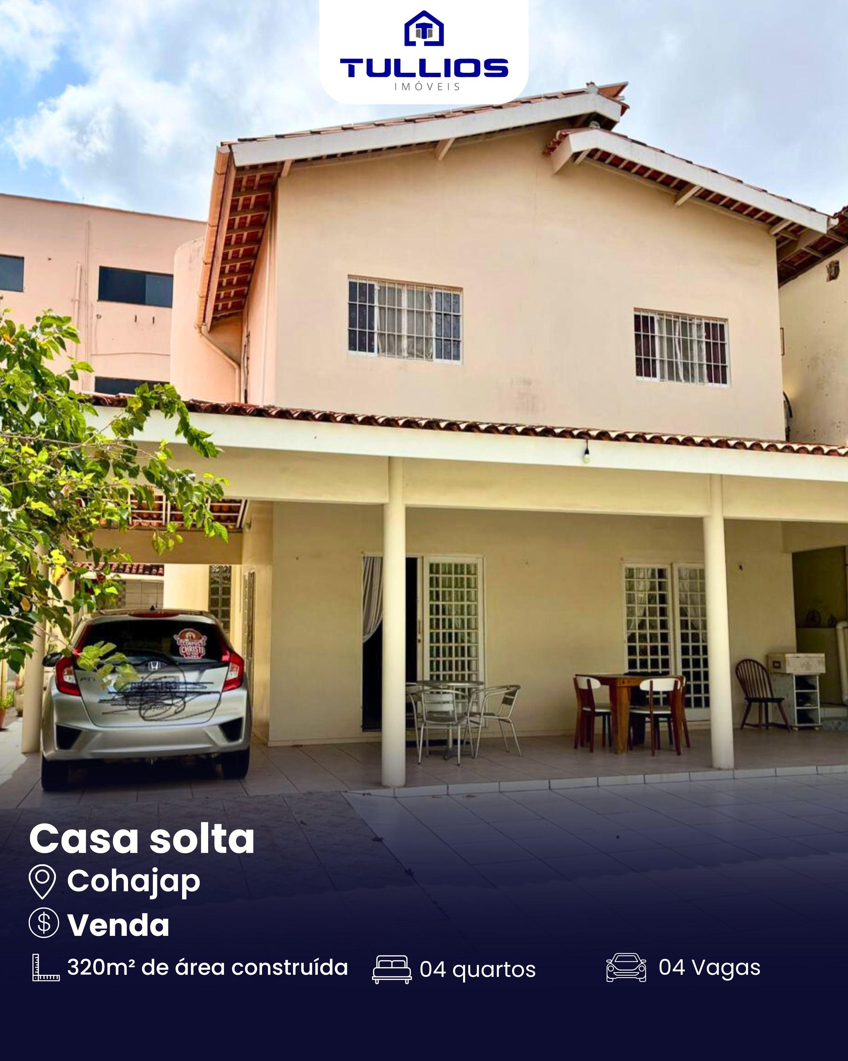 Venda – Casa Duplex no Cohajap