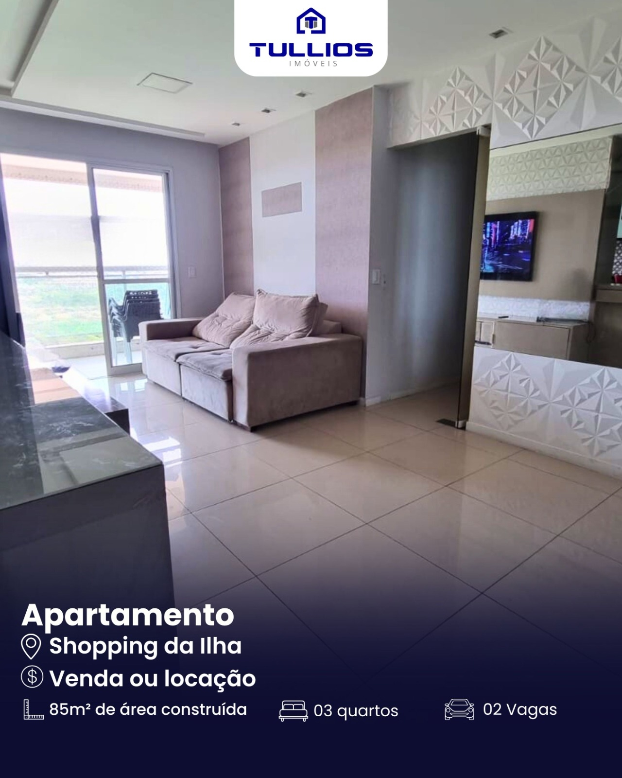 Seu apartamento ao lado do Shopping da Ilha!