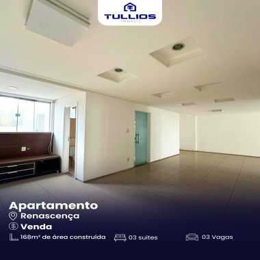 Apartamento à Venda no Renascença – Conforto, Espaço e Localização Privilegiada! Apartamento à Venda no Renascença – Conforto, Espaço e Localização Privilegiada!
