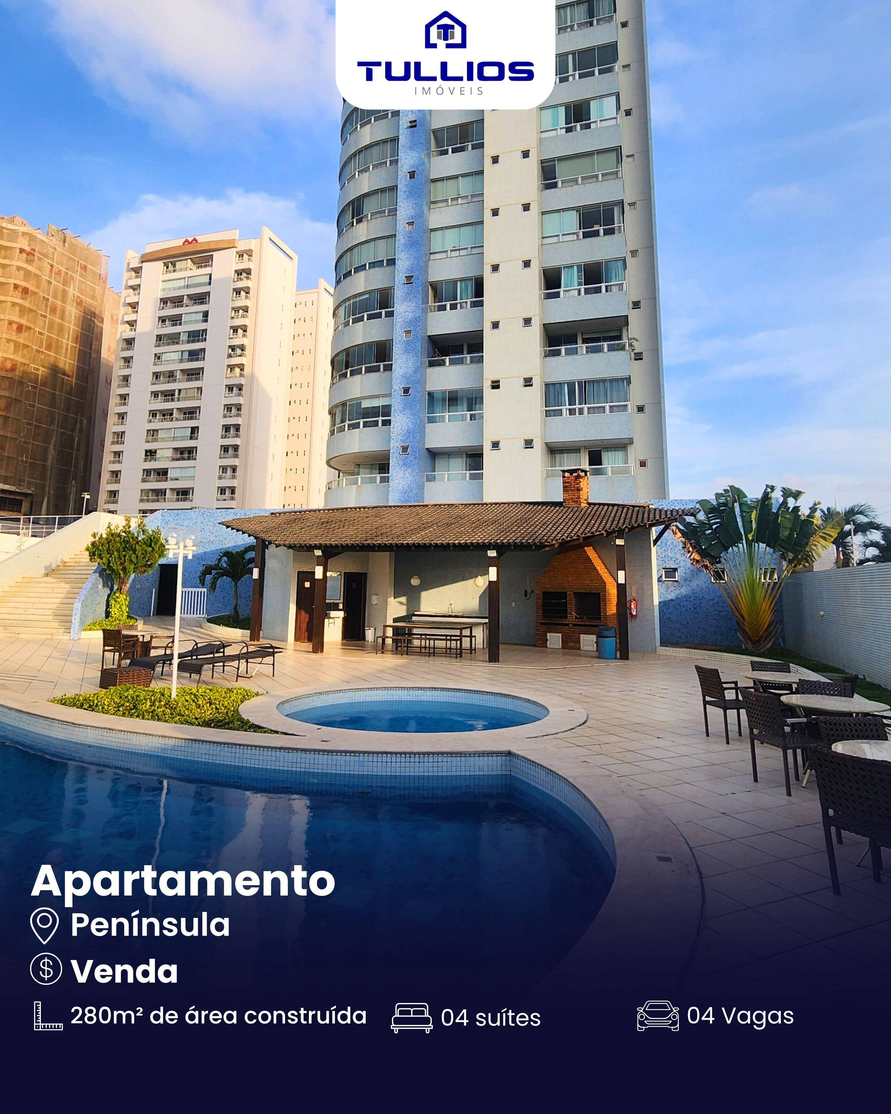 Apartamento de Alto Padrão com Vista Eterna para o Mar – Península