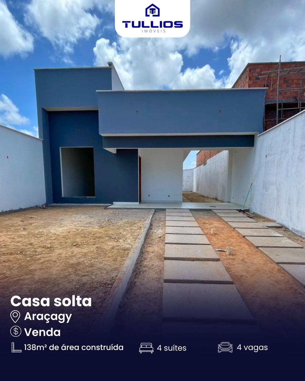 Casa Térrea – Araçagy (Lado Praia)! 