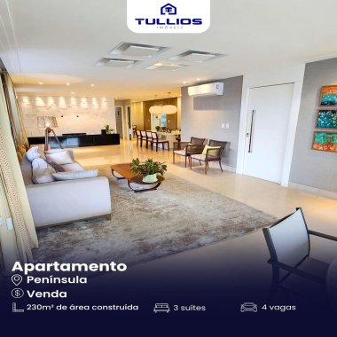 LINDÍSSIMO APARTAMENTO À VENDA  | PENÍNSULA DA PONTA D’AREIA
